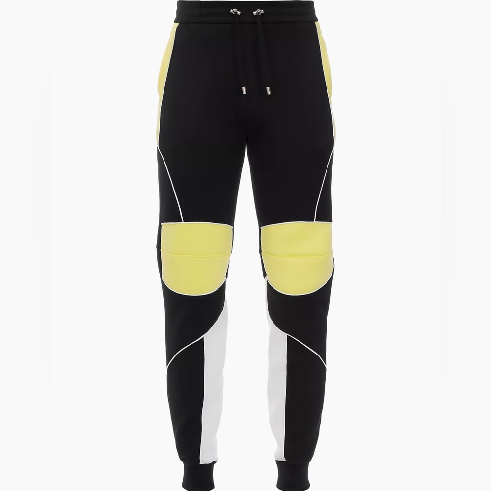 Balmain Neoprene Multicut Sweatpants